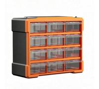 kowaku Organizador Modular con Cajones Transparentes Multifuncional Caja Organizadora con Compartimentos Resistente Caja Almacenamiento Apilable, Estilo B