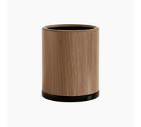 kowaku Papelera con Tapa Bote de Basura Cubo de Residuos Cesto de Desechos Estructura Estable en Plástico PP con 6L Adecuada para Hogar Estudio Sala de Lectura Área de Trabajo, Basic