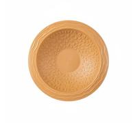 kowaku para Tortugas Cuenco para Reptiles Plato de Agua Baño Antideslizante de Plástico con Textura de Piedra Diseño Superficial y Estable Adecuado para, Caqui