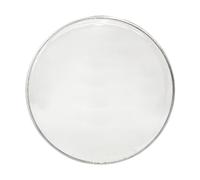 kowaku Parche Principal de Bombo para Batería Repuesto Silencioso de Malla Almohadilla de Tambor Amortiguador Externo Fabricado en Poliéster Resistente, 10inch