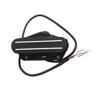 kowaku Pastilla Humbucker para Guitarra, Accesorio de Puente de Doble Riel, Compatible con Violín Guzheng Y Banjo, Negro 9k