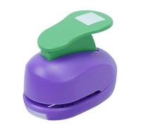 kowaku Perforadora de Papel para Manualidades Perforadora Cartulina Troqueladora Decorativa Suministros para Tarjetas Material PP Adecuada para Niños Scrapbo, Cuadrado, Individual