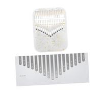 kowaku Piano de pulgar 17 teclas Piano de Marimba acrílico para adolescentes niños adultos niños niñas, B