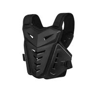 kowaku Protector Chaleco de para el Pecho Ligero con Espuma Antichoque y Diseño Transpirable Ajustable Adecuado para en Roller Sports Exploraciones al Aire Libre , Negro