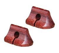 kowaku Puente de Erhu de 2 Piezas, Código de Cuerda de Erhu, Puente de Instrumento de Madera