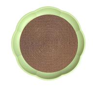kowaku Rascador para Gatos Almohadilla de Rascado Redonda Protector de Muebles Reemplazo Antidesgaste Núcleo Apto para Juegos Interiores, Verde