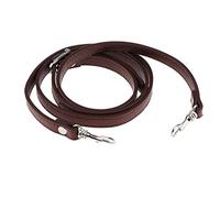 kowaku Reemplazo de Correa de Material Cuero para Bandolera Ajustable, Marrón Claro, Tal como se Describe