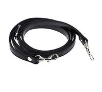 kowaku Reemplazo de Correa de Material Cuero para Bandolera Ajustable, Negro, Tal como se Describe