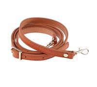 kowaku Reemplazo de Correa de material cuero para Bandolera Ajustable, Oro ocre, tal como se describe