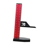 kowaku Regla de ajuste de mesa de con calibre de altura, regla de medición de profundidad universal de precisión ajustable, calibre de profundidad, 18 Cm