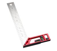 kowaku Regla de carpintería, regla de ángulo recto, herramienta de marcado, reglas de escala para herramientas de modelismo, 30 Centimetros