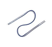 kowaku Regla Flexible Patchwork Curva Goma Herramienta Dibujo Medición Doble Lado Adecuada para Ingeniería de Proyectos Arquitectura Oficina Confección, 60CM