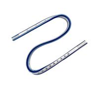 kowaku Regla Flexible Patchwork Curva Goma Herramienta Dibujo Medición Doble Lado Adecuada para Ingeniería de Proyectos Arquitectura Oficina Confección, 40CM