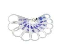 kowaku Regla Medidora Del Diámetro de La Fruta, Dispositivo de Medición Práctico Y Ligero, Blanco