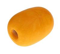 kowaku Rope Float Diseñado para Líneas Dividir Carriles Señalizar Piscinas Y Servir como Flotador de Pesca Hecho en PVC Resistente Adecuado Par, Amarillo 14x20cm