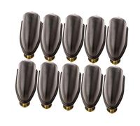 kowaku Set de 10 Piezas de Ganchos para Batería en Metal Negro