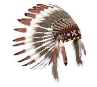 kowaku Sombrero indio para hombres de plumas para mujeres para la actuación en de Halloween