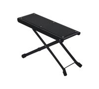 kowaku Soporte de Guitarra con Marco de Metal Y Pedal Ajustable, Negro