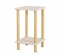 kowaku Soporte Dispensador de Agua Mesa Auxiliar Almacenamiento Mueble Moderno de Madera con Estante Organizador Adecuado para Sala de Estar Junto al Sofá y Rincones del Hogar , 30x30x53 Cm