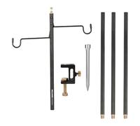 kowaku Soporte para Linterna de Camping, Soporte para Lámpara, Soporte para Mochileros, Jardín, Senderismo