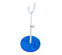 kowaku Soporte para Muñecas Accesorios para Muñecas Expositor de Figuras Base Sólida Ajustable con Apertura en Forma de U Material PP y Metal Compatible con, Azul