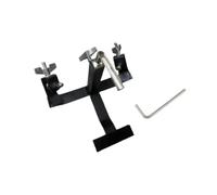 kowaku Soporte para pedal de cencerro, soporte para platillos de batería, accesorios para instrumentos musicales, soporte para percusión, soporte de