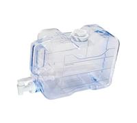 kowaku Tanque de Agua Grande Recipiente Portátil Bidón con Grifo Y Cubierta de PC Gruesa Fácil de Adecuado para Senderismo Picnic Camping Jardín, 5.7L