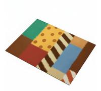 kowaku Tapete Tapete de Cocina Multiusos con Función Protectora y Absorbente Diseño Antideslizante Recomendable para Apartamento Cocina Fregadero Cafetería , Velvet Hill , 40x50cm