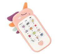 kowaku Teléfono Juguete para Bebé Teléfono Móvil Juguete Musical Smartphone Educativo Infantil Juguete Interactivo con Modo Educativo Temprano Números y