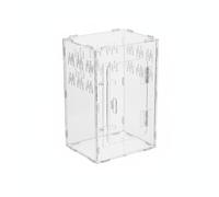 kowaku Terrario Acrílico para Reptiles con Visión Completa Cierre Práctico de Ventilación y Material Liviano Adecuado para y, Pequeño 30cm X 20cm X 15.5cm, Puerta Única
