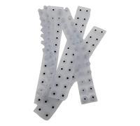 kowaku Tira de Silicona Conductora de Goma para Teclas, Reparación de de Botones de Teclado, Reemplazo para PA50 Stage Performance, 5 Uds.