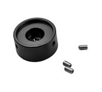 kowaku Topper para Pedal de Guitarra Botón de Conmutador Cubierta Protectora Antideslizante Accesorio de Aluminio Apto para Músicos Y Ensayos Sala de, Negro