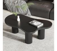 kowdom Juego de 2 mesas de café redondas de 45 cm con espacio de almacenamiento, mesa auxiliar de altura ajustable para salón, mesa de sofá minimalista con gestión de cables y función de carga, ahorra
