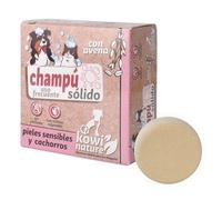 Kowi Champú para Perros y Gatos Pieles Sensibles. con Avena, Caléndula, Aceite de Argán, Manteca de Karité, Caolín, Vitamina E, Aceite de Oliva, Coco y Girasol. Hidrata la Piel. Caja: 1 Pastilla