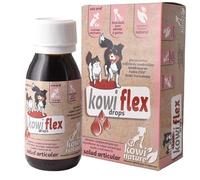 Kowi Flex Drops Condroprotector para Perros y Gatos, 60ml | Glucosamina, Condroitina, Membrana de Huevo, Ácido Hialurónico, Vitamina C