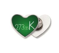 Kowledge Unit Kelvin Art Deco - Broche de metal con forma de corazón