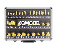 KOWOOD Juego de 35B brocas para fresadora de madera en forma de T de 1/4 pulgadas