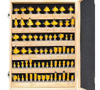 KOWOOD Juego de brocas de router de 1/2 pulgadas Shank 70 - Juego de piezas