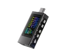 KOWSI USB C Power Meter Tester,USB C Tester Digital Multimeter with LCD Display,Digital Voltmeter Type C Voltage Current Tester