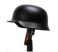 Koyheng WW2 German Elite WH Army M35 M1935 Casco de acero Casco de Seguridad de Segunda Guerra Mundial con Forro de Cuero Stahlhelm
