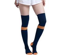 Koyojpoe 2 Pares De Calcetines De Compresión Para Ejercicios De Salto,Calcetines Para Correr,Calcetines Para Saltar A La Cuerda Y Calcetines Para Yoga.,Calcetines Por Encima De La Rodilla_C,l