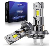 KOYOSO Bombilla H7 LED 130W 30000LM: Lámpara Coche H7 Plug and Play 6000K Blanco Frío, Diseño Mini 1:1 Compatible con Halógenas, sin Necesidad de Adaptador, Pack de 2