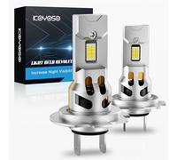 KOYOSO LED H7 Bombilla 100W: 26000LM Luces Kit de Conversión de Reemplazo de Lámpara Halógena para 12V Coche, 6500K Blanca Frío