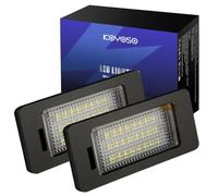 KOYOSO Luces de matrícula con bus CAN, IP67, 2 unidades, 24 x 3528 SMD, ultrabrillantes, Plug and Play, para E39, E60, E61, E71, E72, E82, E84, E88, E90, E91, E92, E93, M3, M5, F10, F11 18 F2 36 ES