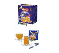 KOZA Naranja bebida instantánea en polvo Stick envuelto individualmente paquete de 50 | Polvo para bebida caliente o fría | Té Turco | polvo de té helado | té frío | te de frutas