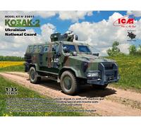 Kozak-2 Ucraniano National Guardia 1 :3 5 Plástico Modelo Kit Icm