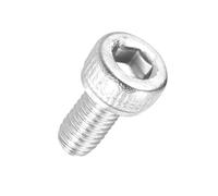 Kozelo 100pcs Tornillos de Cabeza Hexagonal - [M3-0.5 x 4mm] Acero Inoxidable 304 Totalmente Roscado Allen Tornillo para Motor Eléctrico Ventilador Impresión 3D Reparación, Plateado