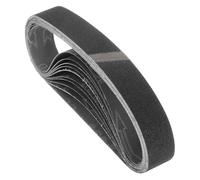 Kozelo 10pcs De Bandas De Lijado 1-1/8 X 21 Pulgadas 120 Grano Carburo De Silicio Banda Abrasiva Para Lijadora De Banda Lijado De Metal Trabajo En Madera Eliminación De Óxido De Soldadura