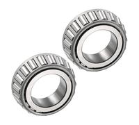 Kozelo 2 Piezas de Rodamiento de Rodillos Cónicos L44643 - Rodamiento de Cono Único de Acero Cromado [1 Pulgada X 0.58 Pulgadas] para Uso en Sistemas de Transporte