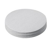 Kozelo 20Pcs Discos de Lija, 150mm Lija Circular de Pulir de Óxido de Aluminio para Lijadora Orbital Aleatoria con Gancho y Bucle para Lijadora de Yeso Madera Metal, 1000 Granos, Blanco